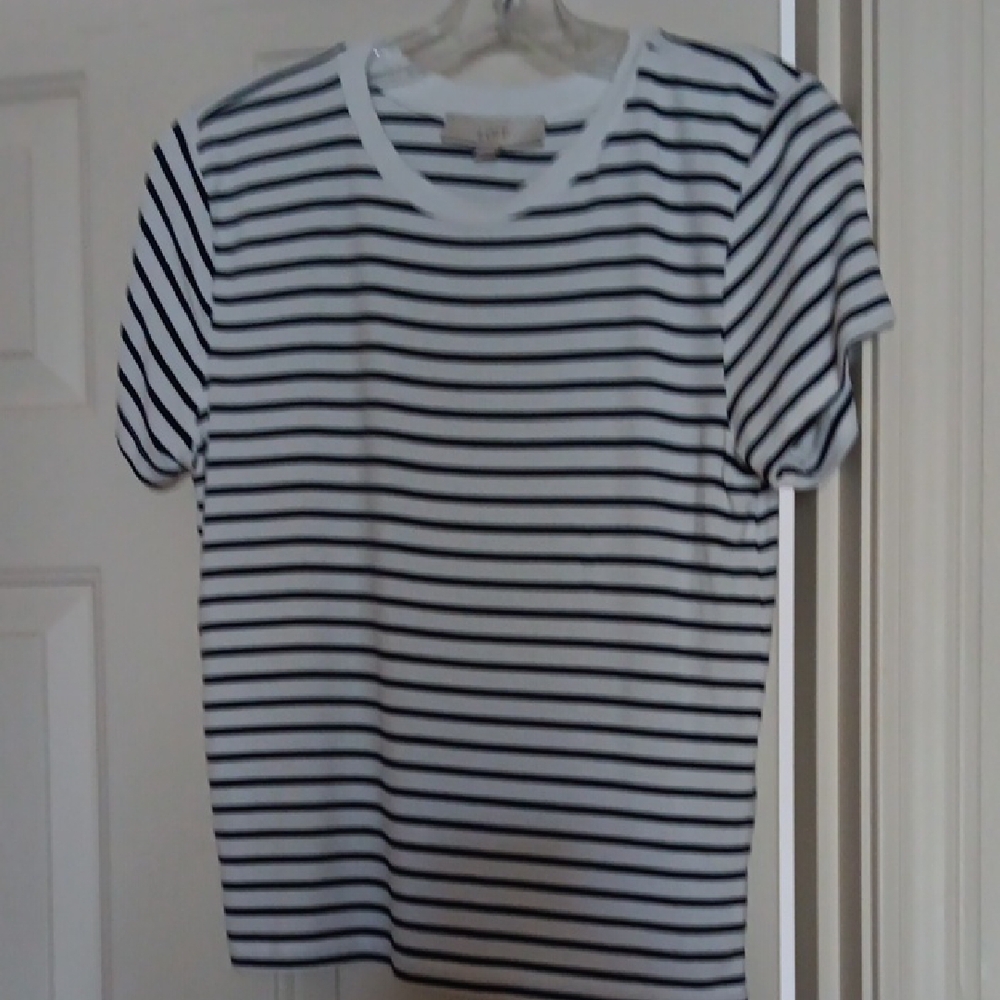 Striped Black and White T-Shirt